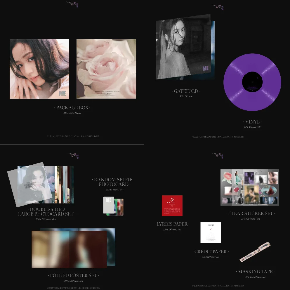 Đĩa Than Album ME (The First Single LP) - Jisoo (BLACKPINK) - Ảnh 5