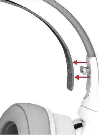 AUDEZE Maxwell - Điều chỉnh dây đeo đầu