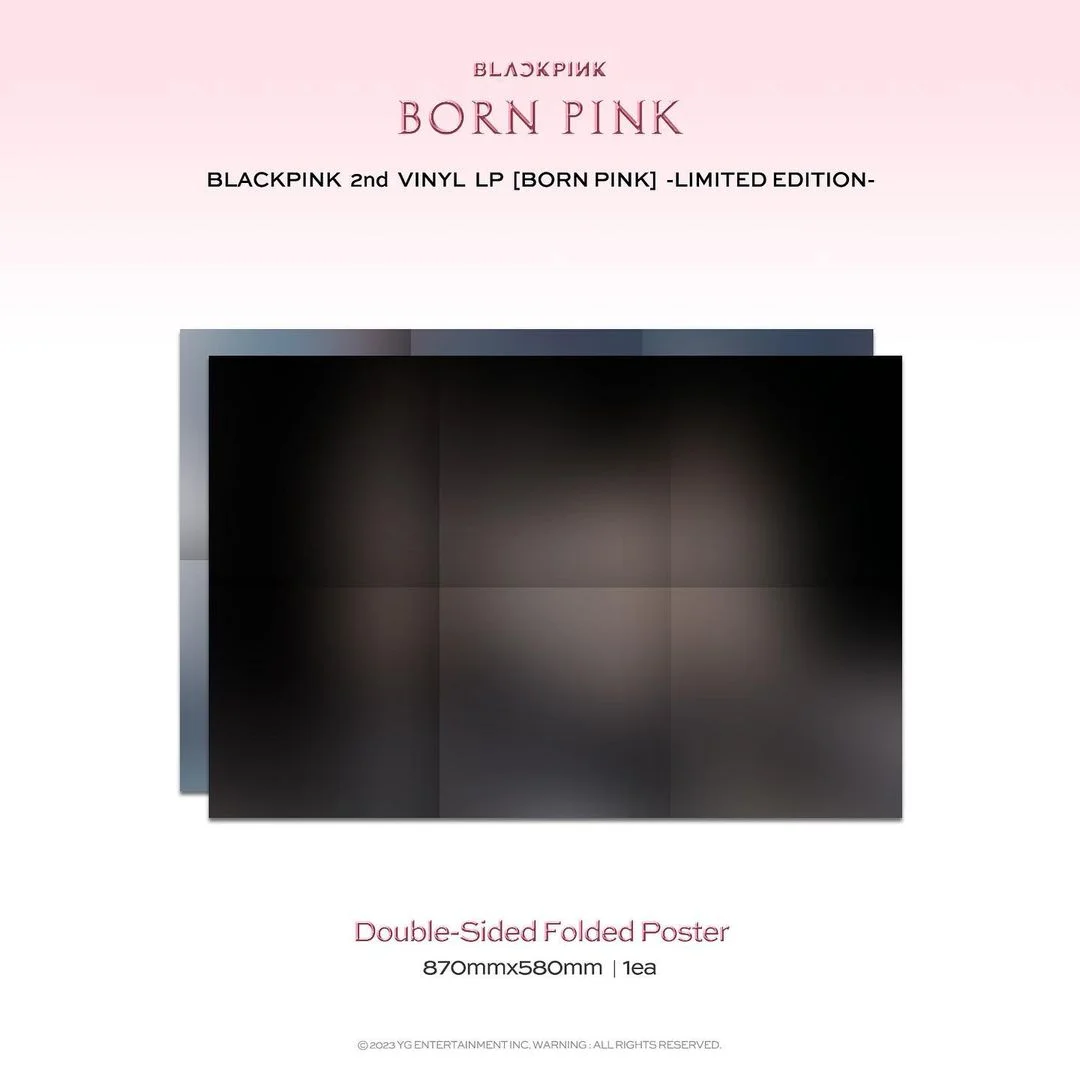 Đĩa Than Album Born Pink - BLACKPINK Box Set Limited Edition 2LP - Ảnh 8