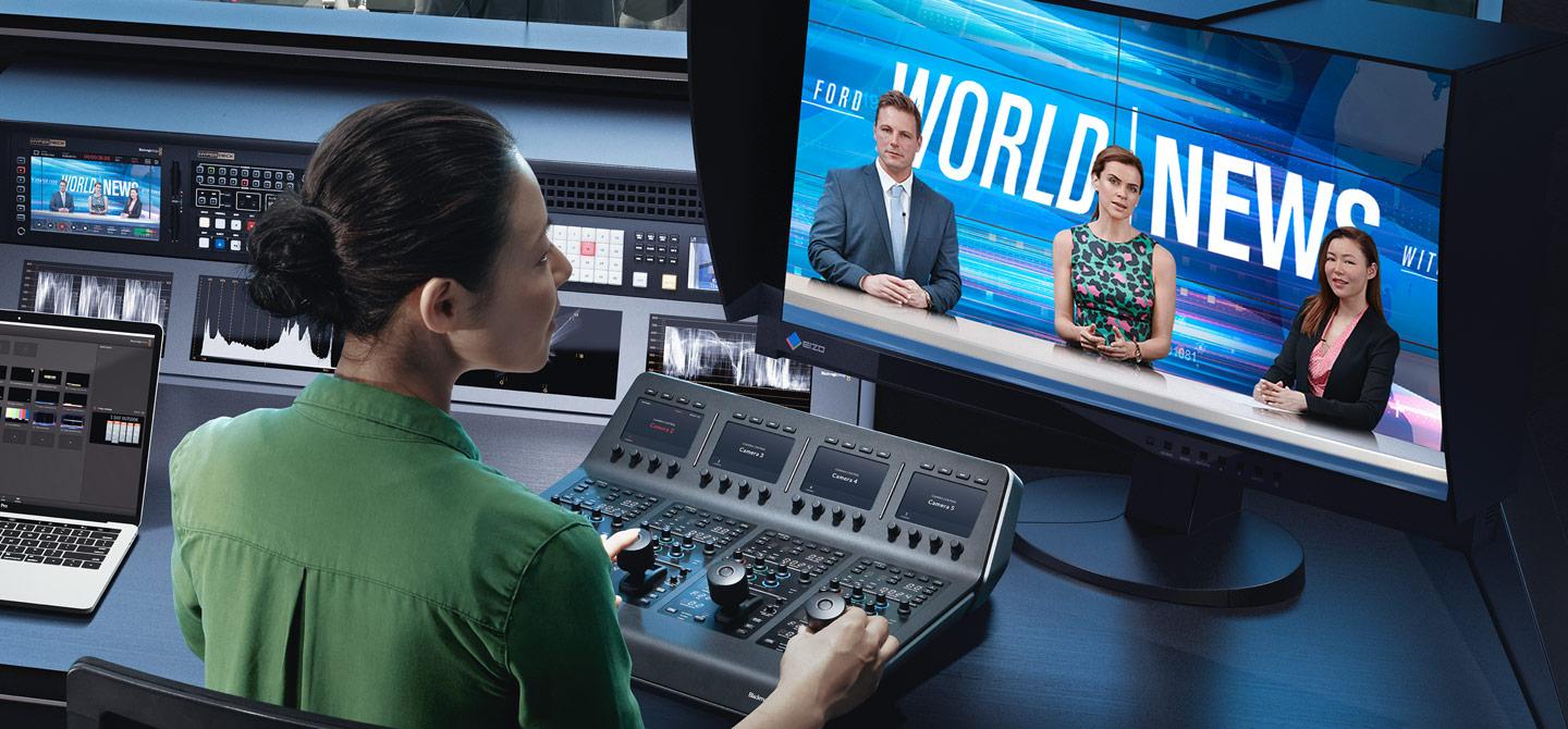 Nhận Điều khiển Máy ảnh Studio qua SDI