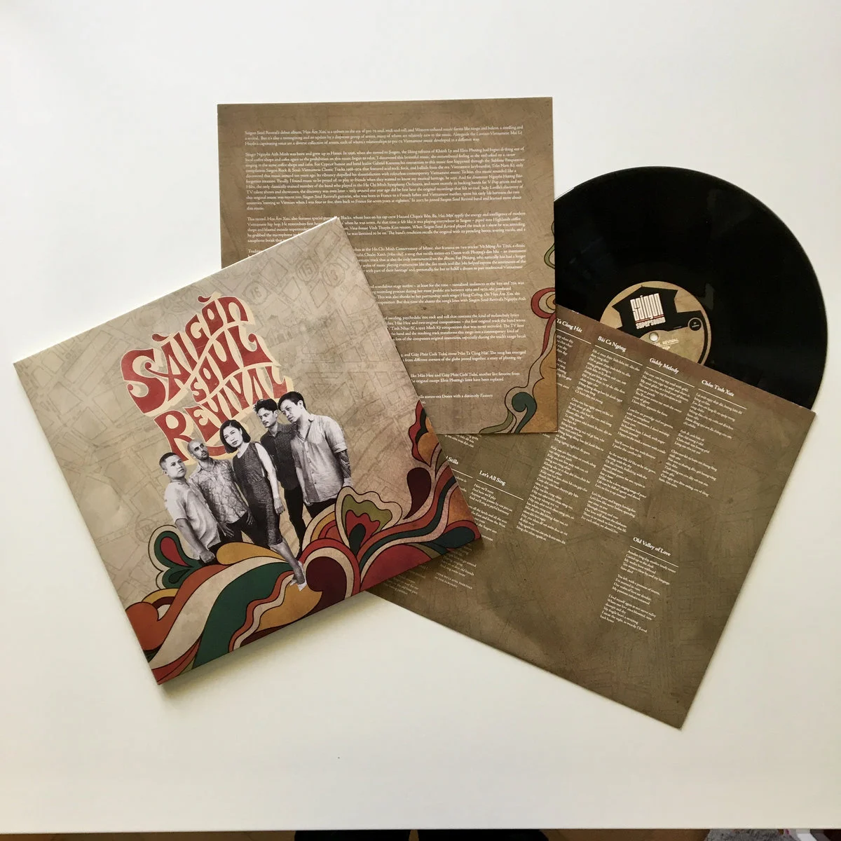 ĐĨA THAN SAIGON SOUL REVIVAL - HỌA ÂM XƯA