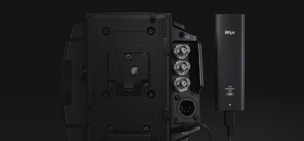 USB-C for Recording Direct to External Media Disks