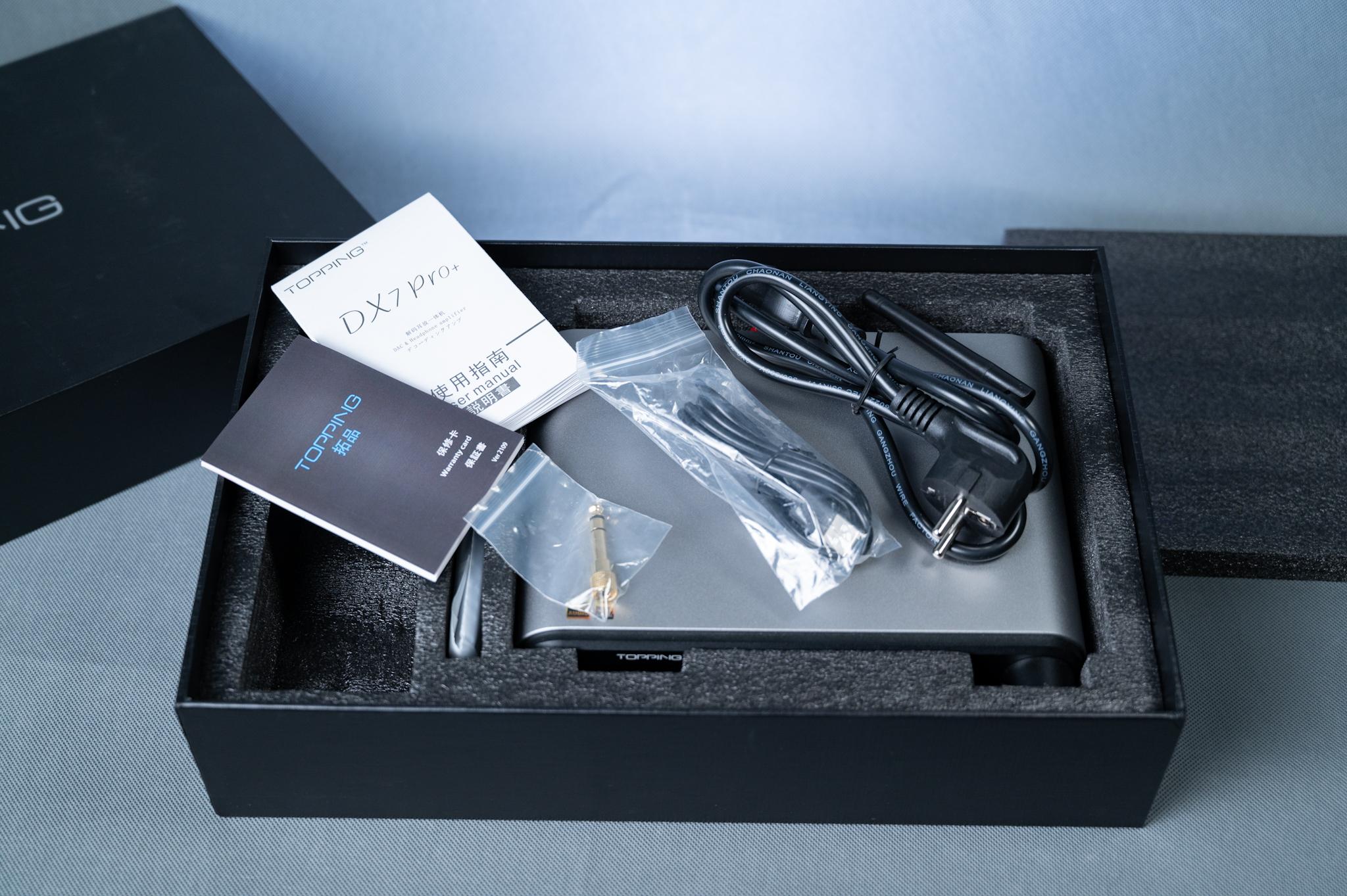 Unbox Topping Dx7 pro plus.JPG