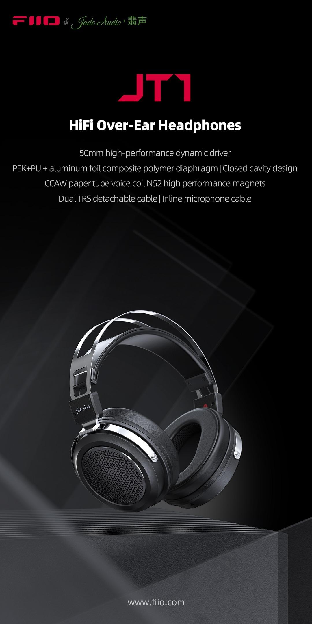 TTai Nghe Over-Ear FiiO JT1 Chính Thức Trình Làng