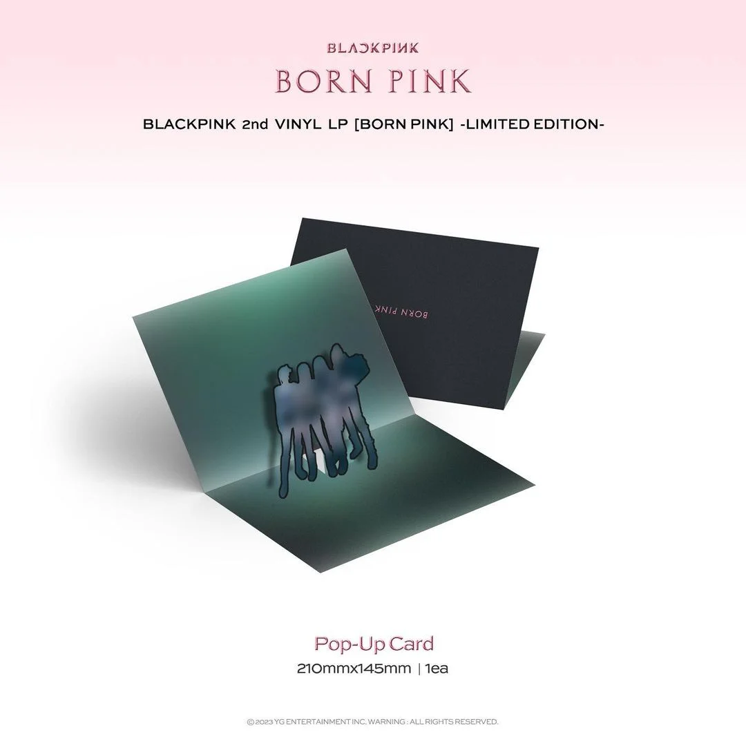 Đĩa Than Album Born Pink - BLACKPINK Box Set Limited Edition 2LP - Ảnh 5