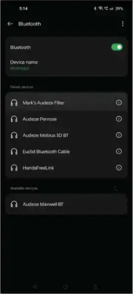 AUDEZE Maxwell - Kết nối Bluetooth 3
