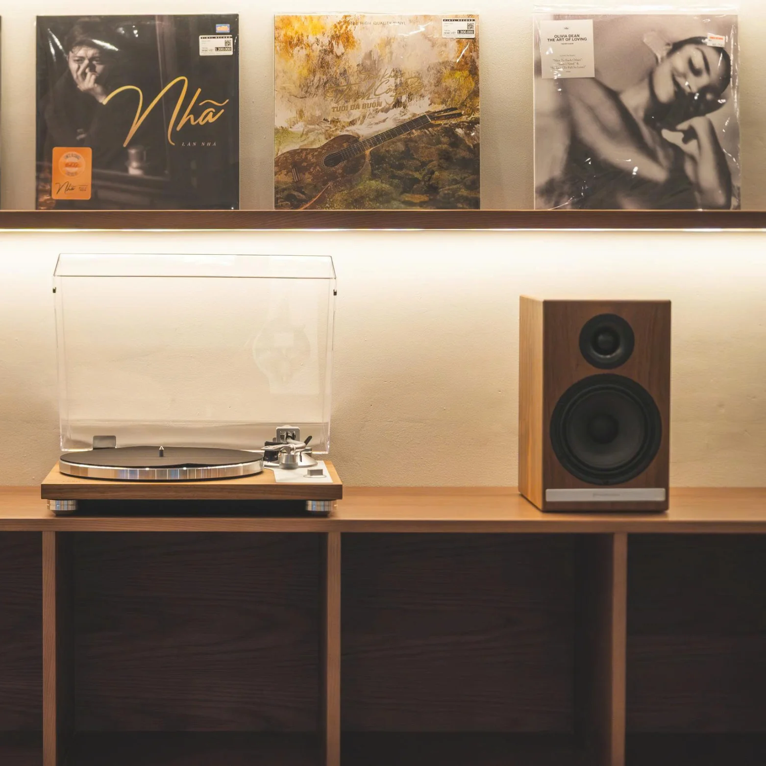COMBO Mâm Đĩa Than TEAC TN-4D-SE & Audioengine HD6