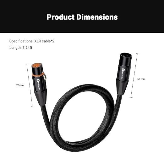 Fosi Audio XLR Cable