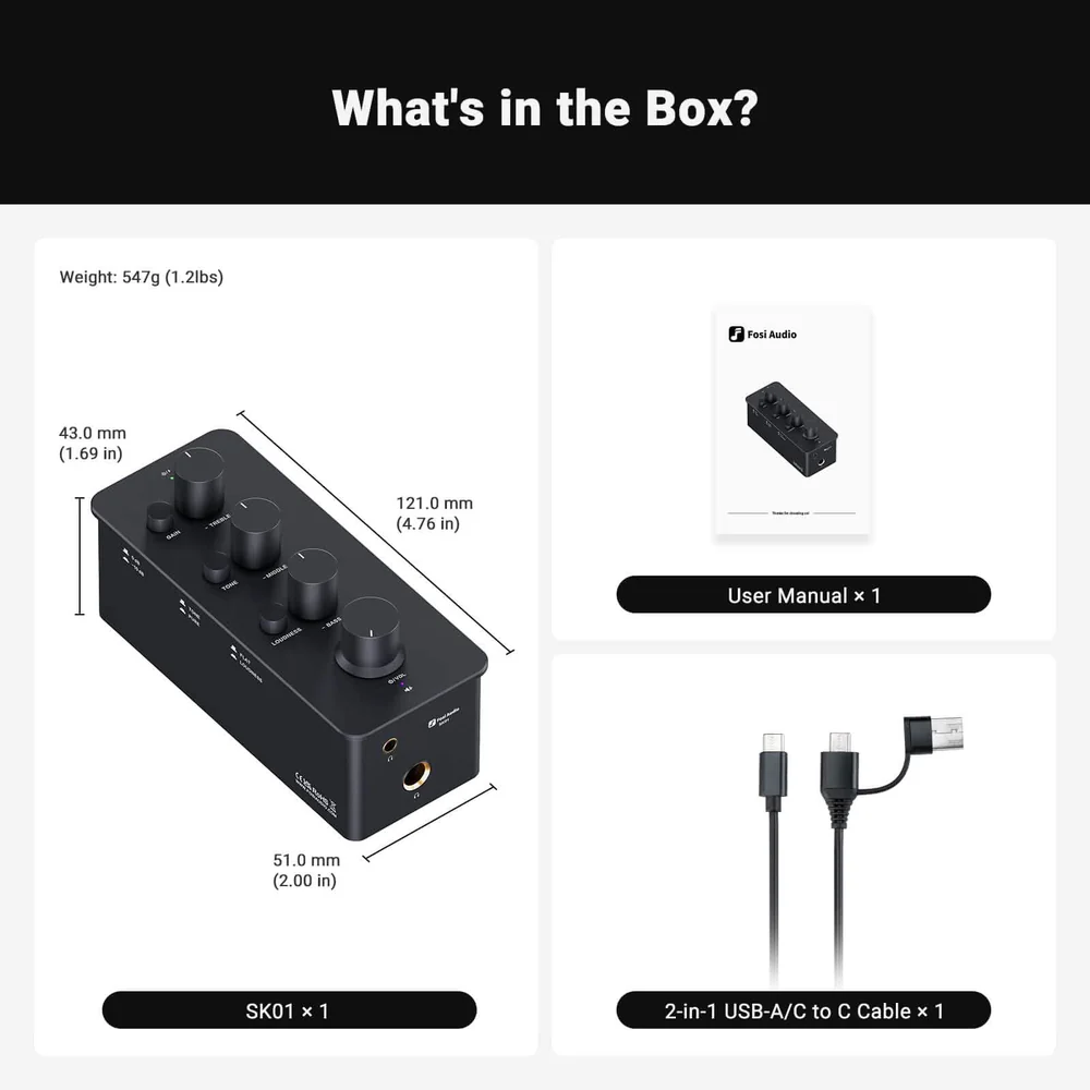 Fosi Audio SK01 - Ảnh 6