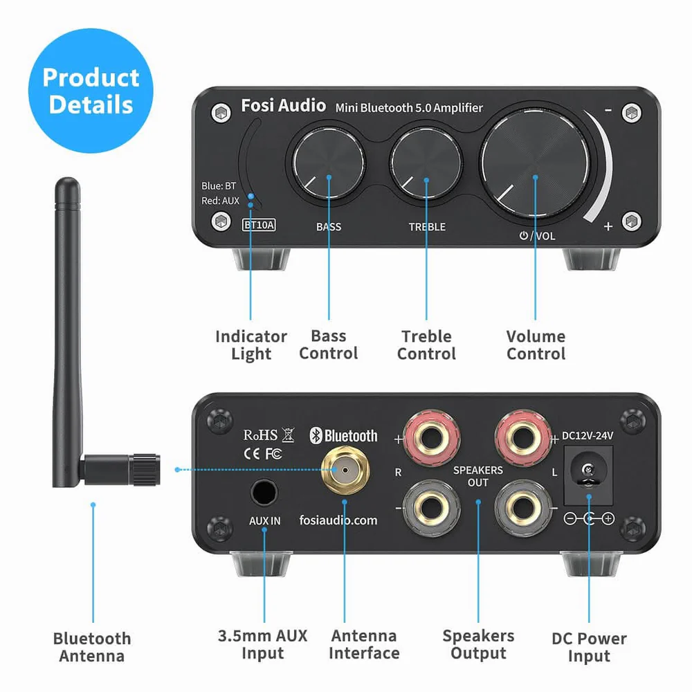 Fosi Audio BT10A  - Ảnh 7
