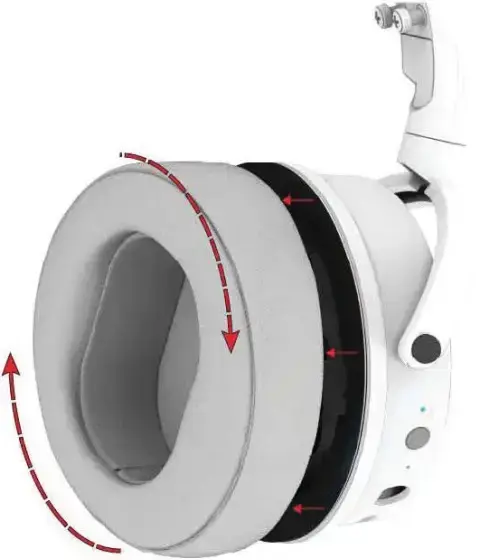 AUDEZE Maxwell - Gắn Miếng Đệm Tai Nghe Có Thể Tháo Rời