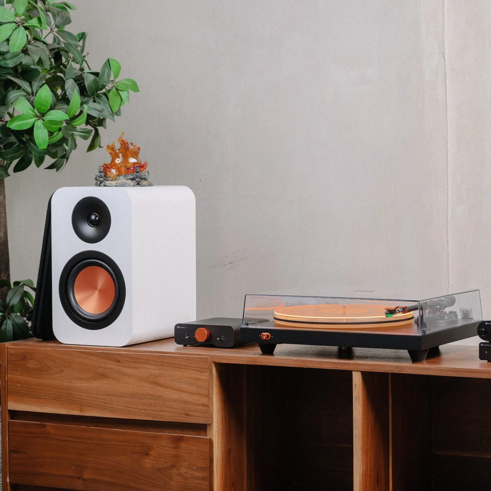 COMBO Mâm Đĩa Than Fosi Audio Luna3 & Loa Fosi Audio SP601