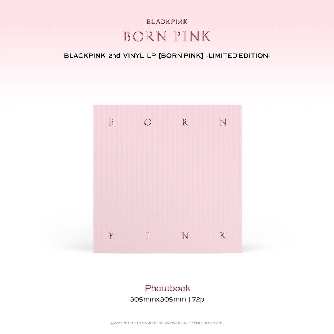 Đĩa Than Album Born Pink - BLACKPINK Box Set Limited Edition 2LP - Ảnh 9